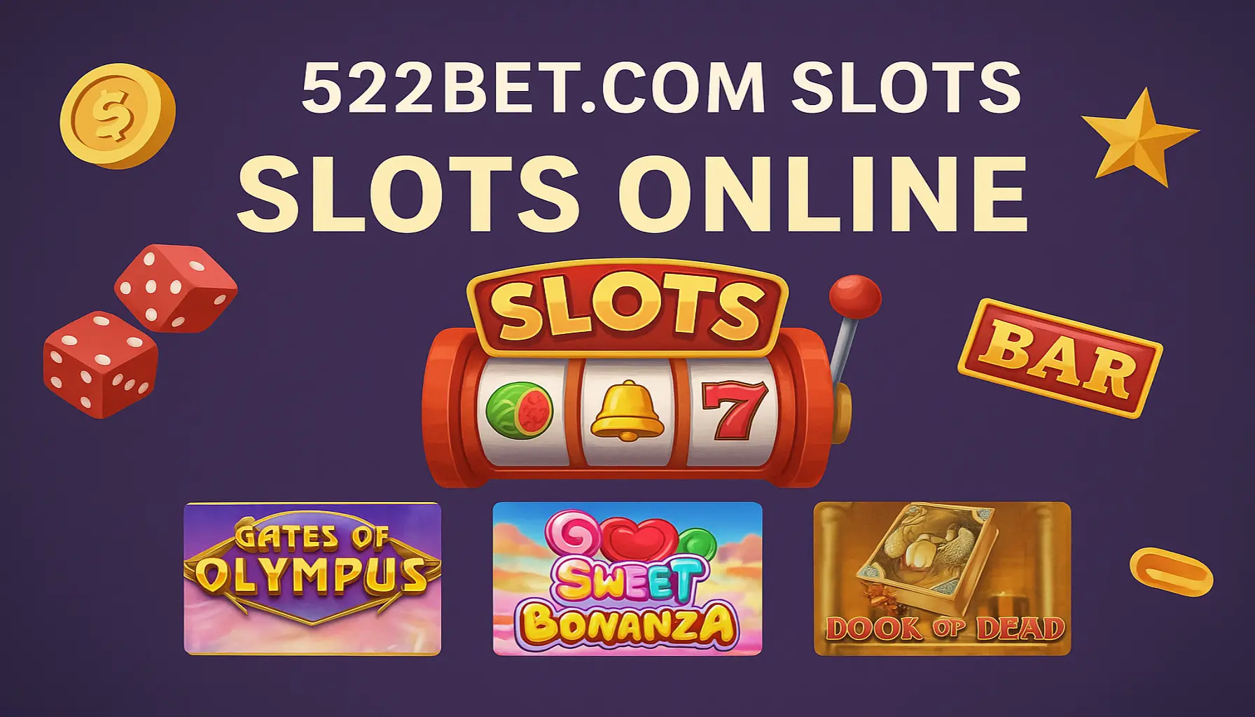 Jogos de Slot no Casino Online 522BET.COM