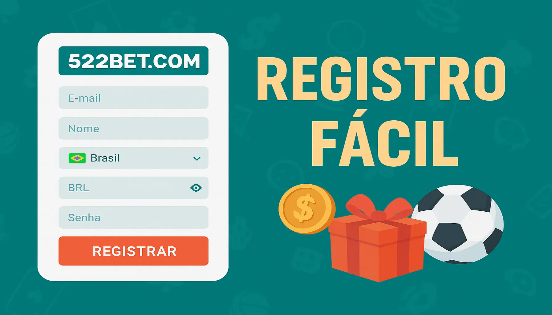 Não Perca tempo, o rRgistro na site 522BET.COM